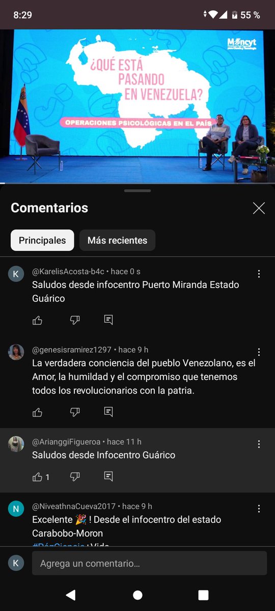 #DeInterés | Numa Molina exhorta a la máxima unidad de los venezolanos para vencer al fascismo. 

#GanoLaPazyLaEsperanza
<a href="/ariangginfo/">@ariangginfo</a> <a href="/BeatrizAgGua/">Beatriz Aguilar</a> <a href="/nohemirodrigue2/">Nohemi Rodriguez</a> <a href="/Gabrielasjr/">Gabriela Jiménez</a>