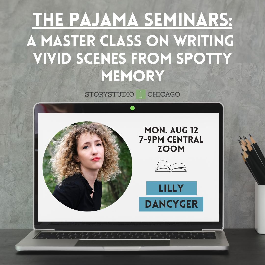 Don't forget to sign up for @lillydancyger's virtual class "Writing Vivid Scenes From Spotty Memory," which will be taking place on August 12th at 7pm CT, hosted by <a href="/StoryStudio/">StoryStudio Chicago</a>! buff.ly/3SFzFZo

Get NEGATIVE SPACE here: buff.ly/3WSj72E
<a href="/IPGbooknews/">IPGbook</a> <a href="/SusanSchulman/">Susan Schulman</a>