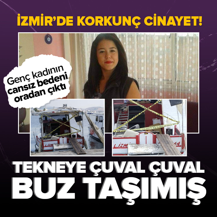 İzmir'de korkunç cinayet! Ceset kokmasın diye çuval çuval buz taşımış
ahaber.im/hz5p7m_smt