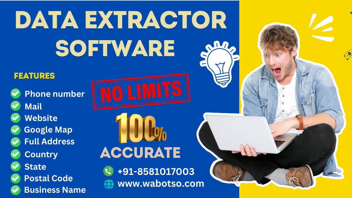SudhirYogi07's tweet image. Automated Google Data Collection Software
#dataextractor #googlemapdataextractor