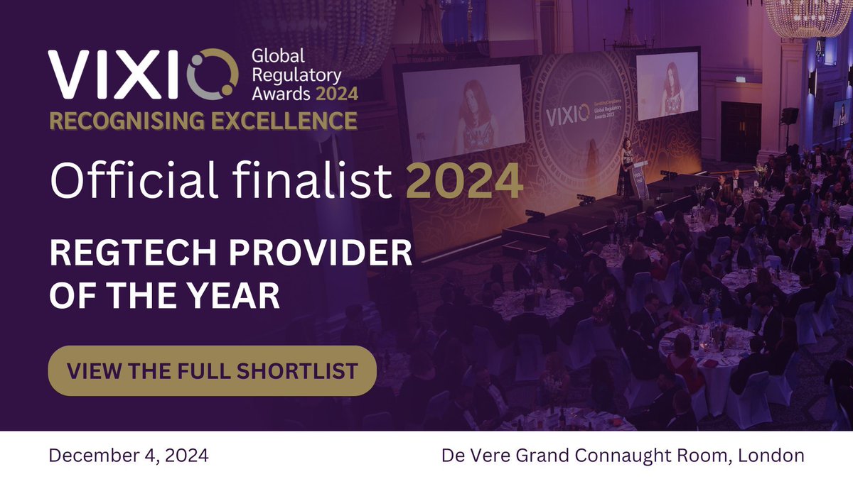 enterIDVerse's tweet photo. 🎉 This is REALLY exciting: IDVerse has been shortlisted for the prestigious 2024 Global Regulatory Awards by @VixioRegulatory.

Read more here: https://t.co/pfsevFw3SA

#GRA2024 #IDVerse #IDV #IdentityVerification #IDVerification #RegTech #AwardFinalist #Compliance #Innovation https://t.co/FrWcWU6rlK