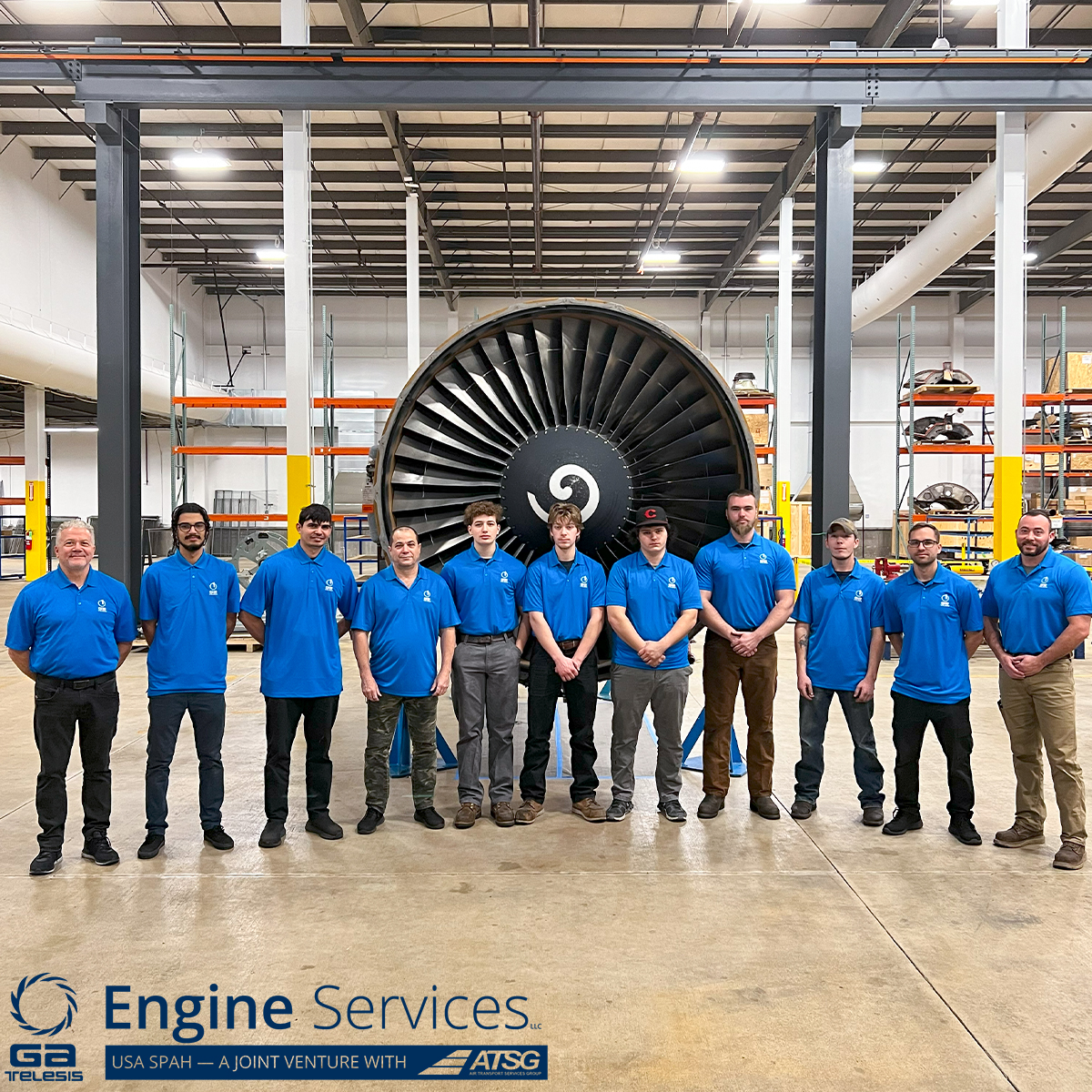 GATELESIS's tweet photo. It’s great to see our Wilmington, Ohio Engine Services Team proudly wearing their #OCWW Polos! 
Visit us: https://t.co/bss86O0nDN

#GATelesis #Creativity #Marketing #Branding #Culture #Teamwork #Team #TeamBuilding #Aviation https://t.co/sRYZ7MUgi7