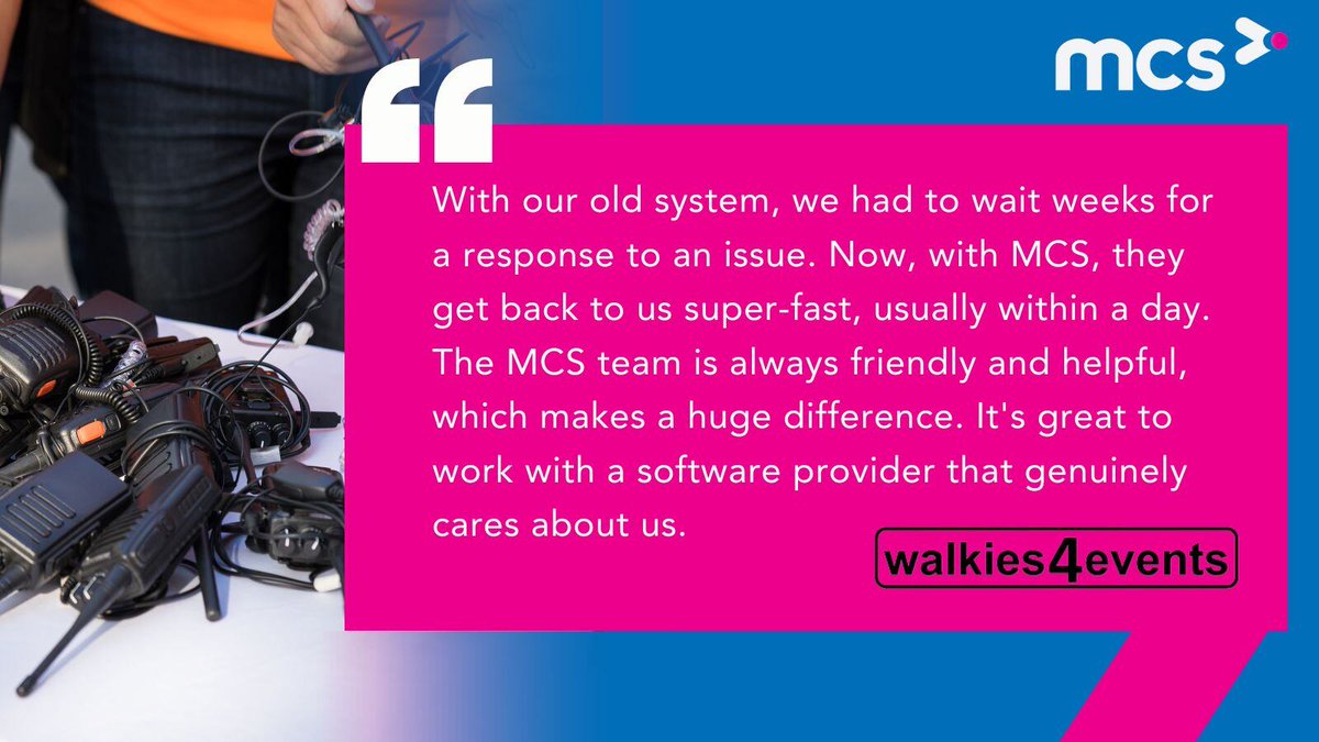 MCS_Software_US's tweet image. An integrated solution eliminating repeating processes.
Opportunity to network with like-minded businesses.
Clear stock availability and slick customer service. 
Fast and friendly support from MCS. 

Read the full case study here: bit.ly/3LoZ8lJ