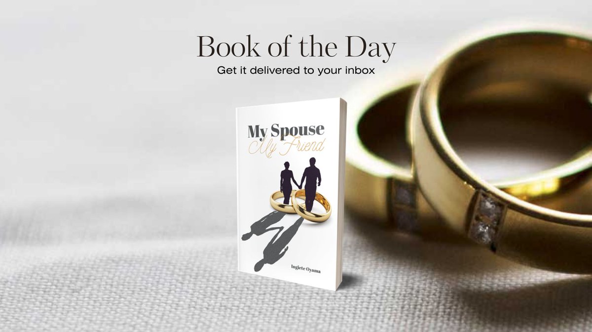 IngieteAuthor's tweet photo. A big thank you to @TwBookClub and https://t.co/q3LHFWzQQo for featuring "My Spouse, My Friend" as the Book of the Day! 🙏💖 It was an amazing experience!
#MySpouseMyFriend #BookOfTheDay #OnlineBookClub https://t.co/gNSf8MBz0R