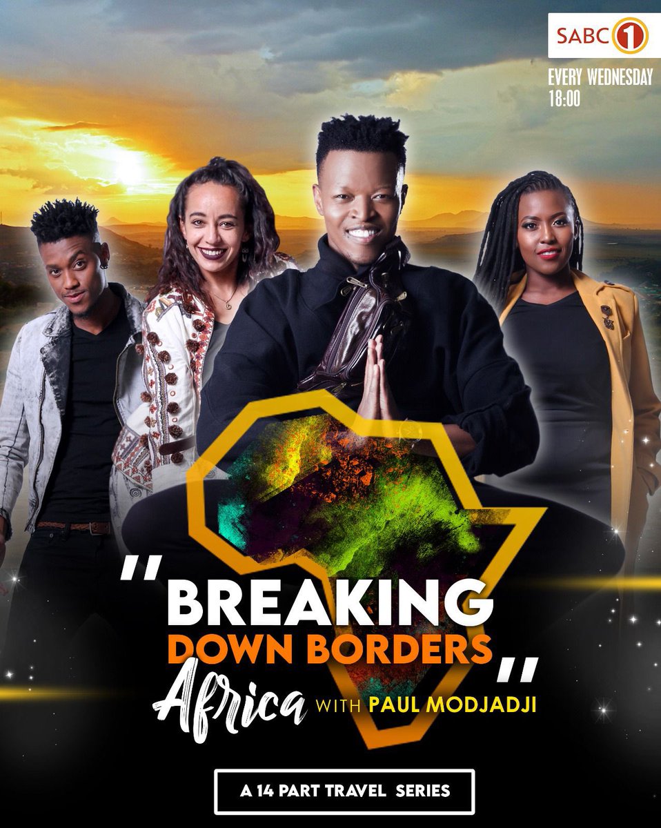 Catch the premier of the Breaking Down. Borders series tonight on <a href="/Official_SABC1/">SABC 1</a> at 6pm. 

A 14-part reality dance travelogue series exploring tourism landmarks, youth culture and activism as well as the dramatic twists of travelling across Africa. 

#breakingdownbordersseries