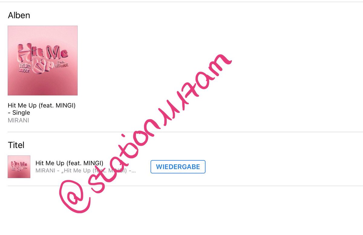 station1117am's tweet image. [📢] 미란이 (MIRANI) – Hit Me Up (Ft. #민기(#ATEEZ)) - OUT NOW!

Atiny! Have you purchased #HitMeUp on iTunes already? Drop your proofs with the tag #HMU_MIRANIftMINGI. 

#MIRANI #미란이 #MINGI #에이티즈
@ATEEZofficial