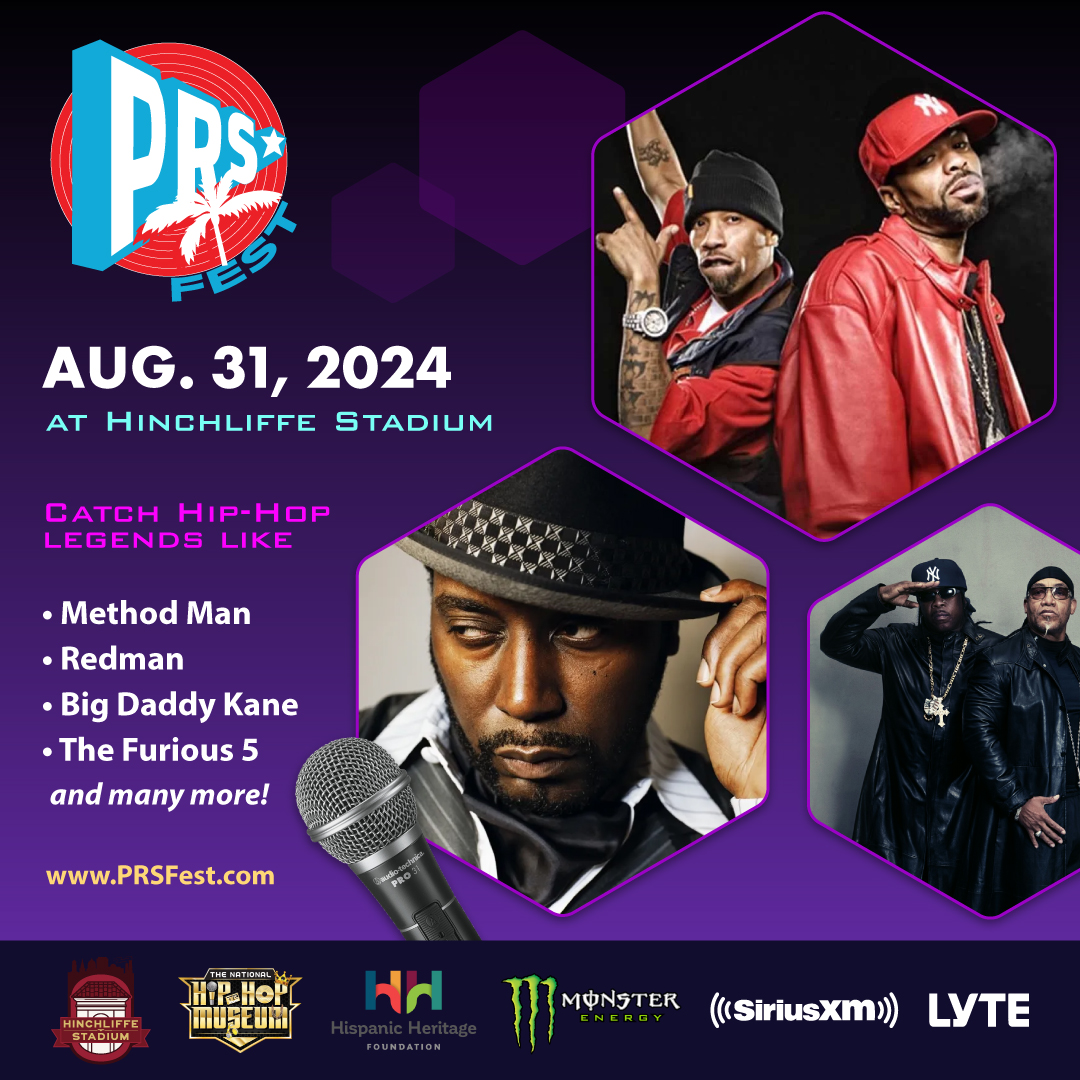 🎤 August 31 at Historic Hinchliffe for PRS Fest! See Method Man, Redman, Big Daddy Kane, Furious 5 &amp; more. Plus, DJ Kool Herc’s original equipment on display! 🎚️ Don’t miss out! 🎫 Tickets: neonl.site/J84C51/FFJPPD/…

#HipHopCulture #hiphop #prsfest #paterson #silkcity #nj #nyc #ny