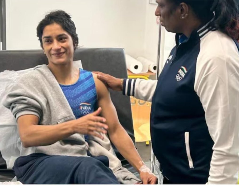 मिट्टी की बेटी💕💕🙌🙌 #विनेश_फोगाट

GIVE VINESH SILVER
#Boycott_Paris_Olympic