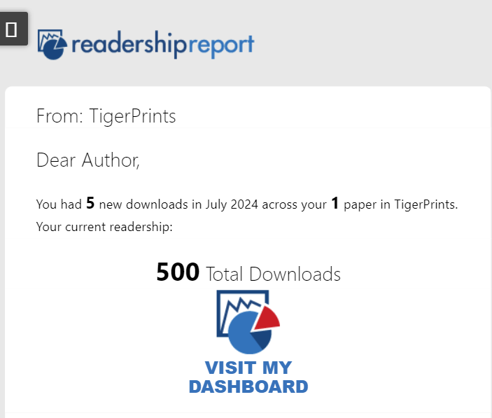 stacijinsc's tweet image. Wow - my dissertation has now been downloaded 500 times! The citations are lagging behind that...