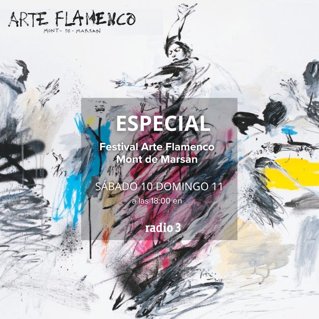 radio3_rne's tweet photo. ❌ Este sábado y domingo a las 18h te espera #Duendeando con un resumen del 35º Festival Arte flamenco Mont de Marsan 💃
🎶 Con entrevistas a algunos de sus protagonistas y momentos de los recitales de artistas como Tomatito o Argentina, entre otros.
🔗 https://t.co/6dCjHtL5WD https://t.co/zN8cs2Xy8f
