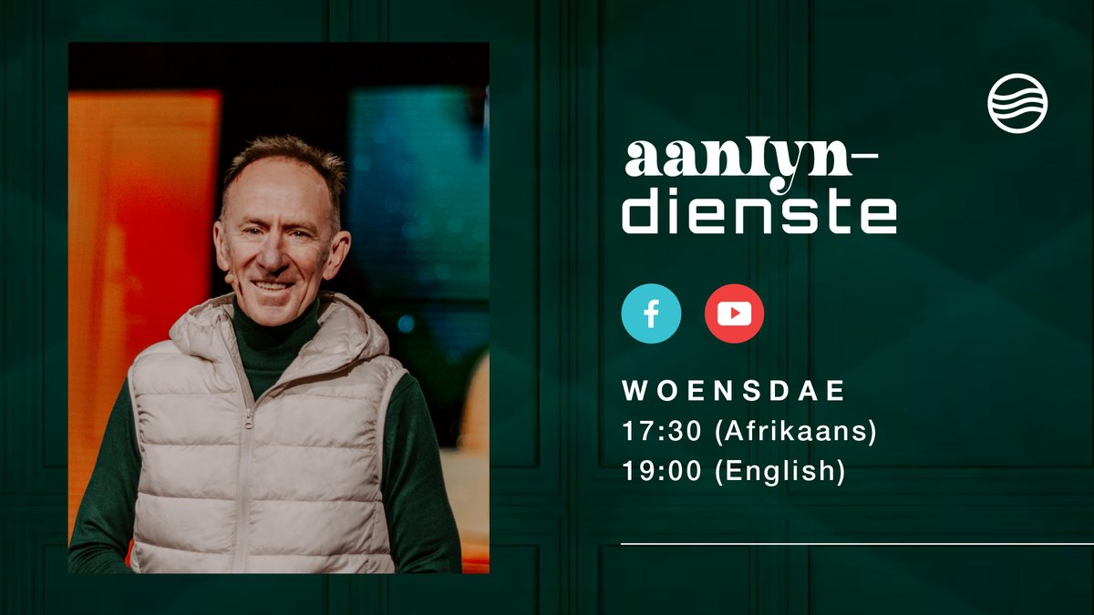 Die siel reis te voet. Pas jou pas aan.

Deel gerus weer in Sondag se aanlyn-ervaring om 17:30 (Afrikaans) of 19:00 (Engelse preek) op: mosaiek.com