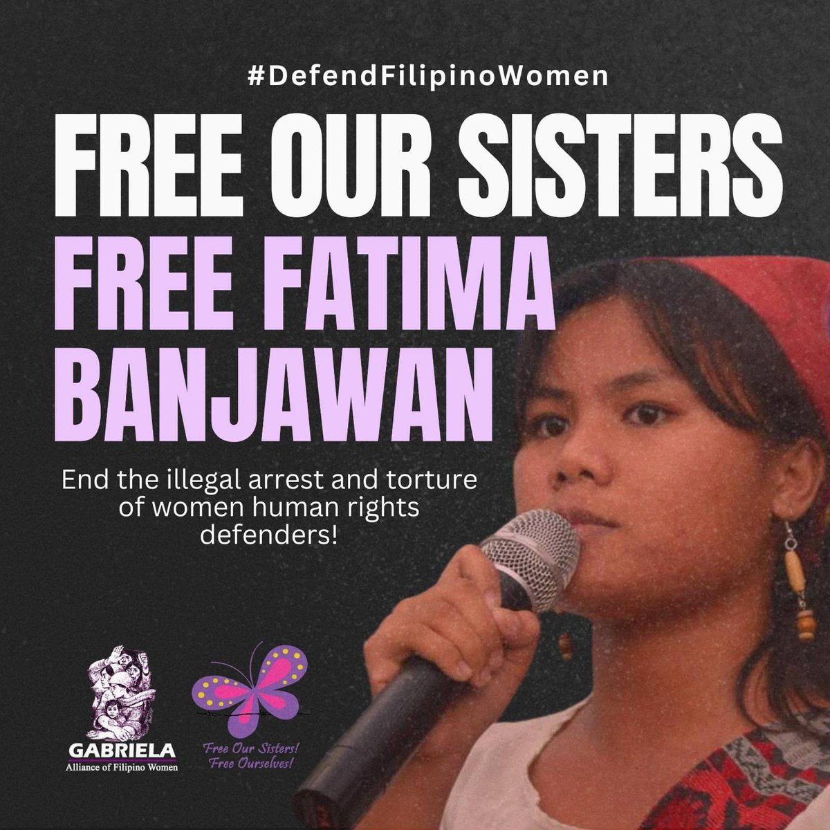 GABRIELA vehemently condemns the illegal arrest, detention, and torture of Fatima Banjawan, a 19-year-old peasant and women's rights advocate from GABRIELA Southern Tagalog, by the 85th Infantry Battalion of the Philippine Army (IBPA) in Sta. Elena, Camarines Norte.
