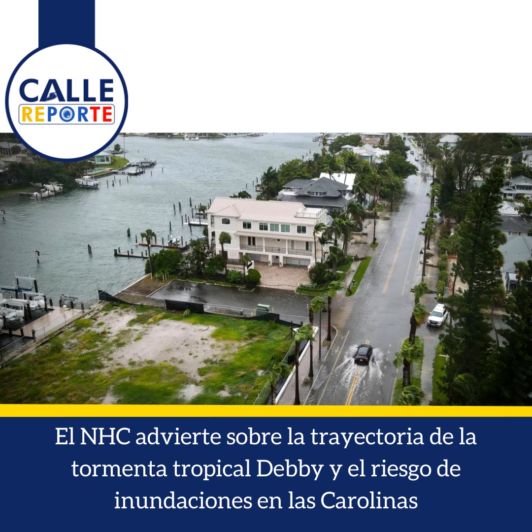 El Centro Nacional de Huracanes (NHC) de Estados Unidos anunció este miércoles 7 de agosto la trayectoria de la tormenta tropical Debby.

#7agosto #WhatsApp #monedero