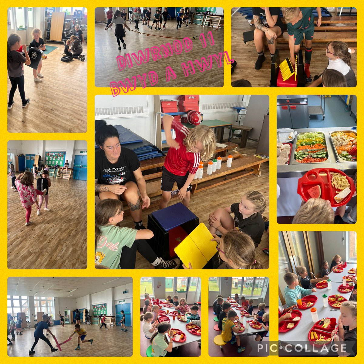 Diwrnod 11 / Day 11
Sesiynau taekwondo a digon o ffrwythau a llysiau i ginio.
Taekwondo sessions and plenty of fruit and vegetables with our lunch <a href="/NPT_YS/">NPT Youth Service</a> <a href="/foodandfunwales/">Food and Fun Wales</a> <a href="/WelshLGA/">WLGA</a>