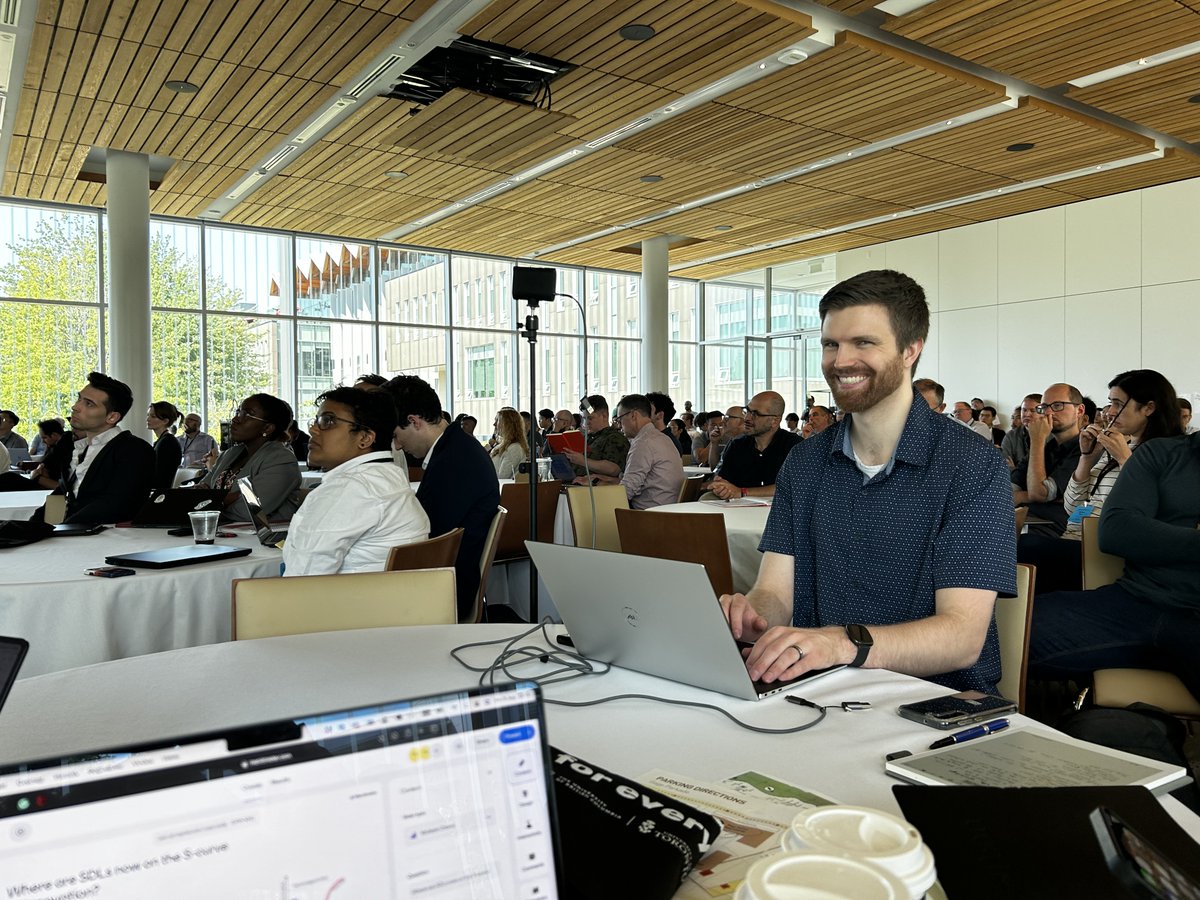 Tejs Vegge (@tvegge) on Twitter photo Great spirit and impressive turnout at our workshop for Democratisation of self-driving labs <a href="/acceleration_c/">Acceleration Consortium (AC)</a> 2024 conference <a href="/UBC/">University of British Columbia</a>! Impressive hands-on demonstrations of low-cost SDL solutions 🙌#TeamCAPeX @toniobuonassisi <a href="/SterlingBaird1/">Sterling G. Baird</a> <a href="/BrendenPelkie/">Brenden Pelkie</a> <a href="/GrundforskFond/">Danmarks Grundforskningsfond</a> <a href="/DTUtweet/">DTU</a> Great spirit and impressive turnout at our workshop for Democratisation of self-driving labs <a href="/acceleration_c/">Acceleration Consortium (AC)</a> 2024 conference <a href="/UBC/">University of British Columbia</a>! Impressive hands-on demonstrations of low-cost SDL solutions 🙌#TeamCAPeX @toniobuonassisi <a href="/SterlingBaird1/">Sterling G. Baird</a> <a href="/BrendenPelkie/">Brenden Pelkie</a> <a href="/GrundforskFond/">Danmarks Grundforskningsfond</a> <a href="/DTUtweet/">DTU</a>