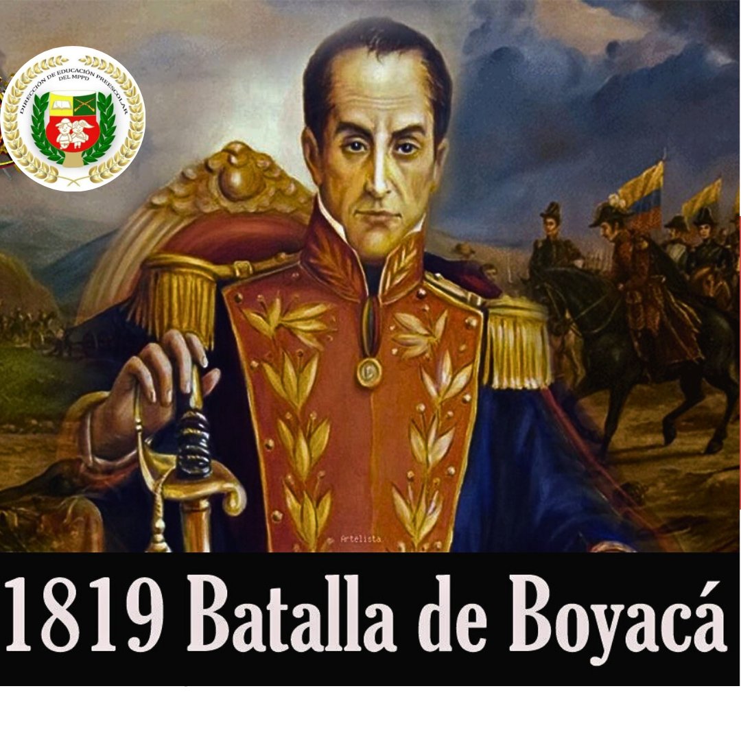 #7Ago || La Batalla de Boyacá selló la independencia de la antigua Nueva Granada, actual Colombia, exaltamos la gallardía y unión de los pueblos en pro de la emancipación y la construcción de la patria grande, sueño hidalgo del Libertador Bolívar.