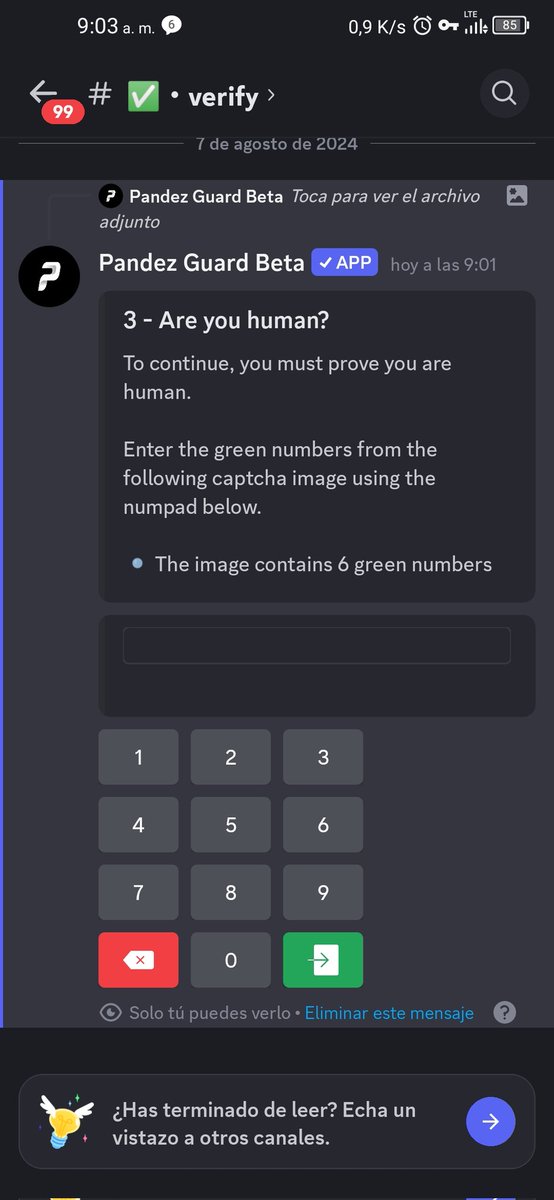 ericz2108's tweet photo. @LumiterraGame I'm try to join to discord channel but I have this error. Pandez Guard don't show me the captcha. Somebody could help me?

#LumiTerra https://t.co/XnKjOAilLu