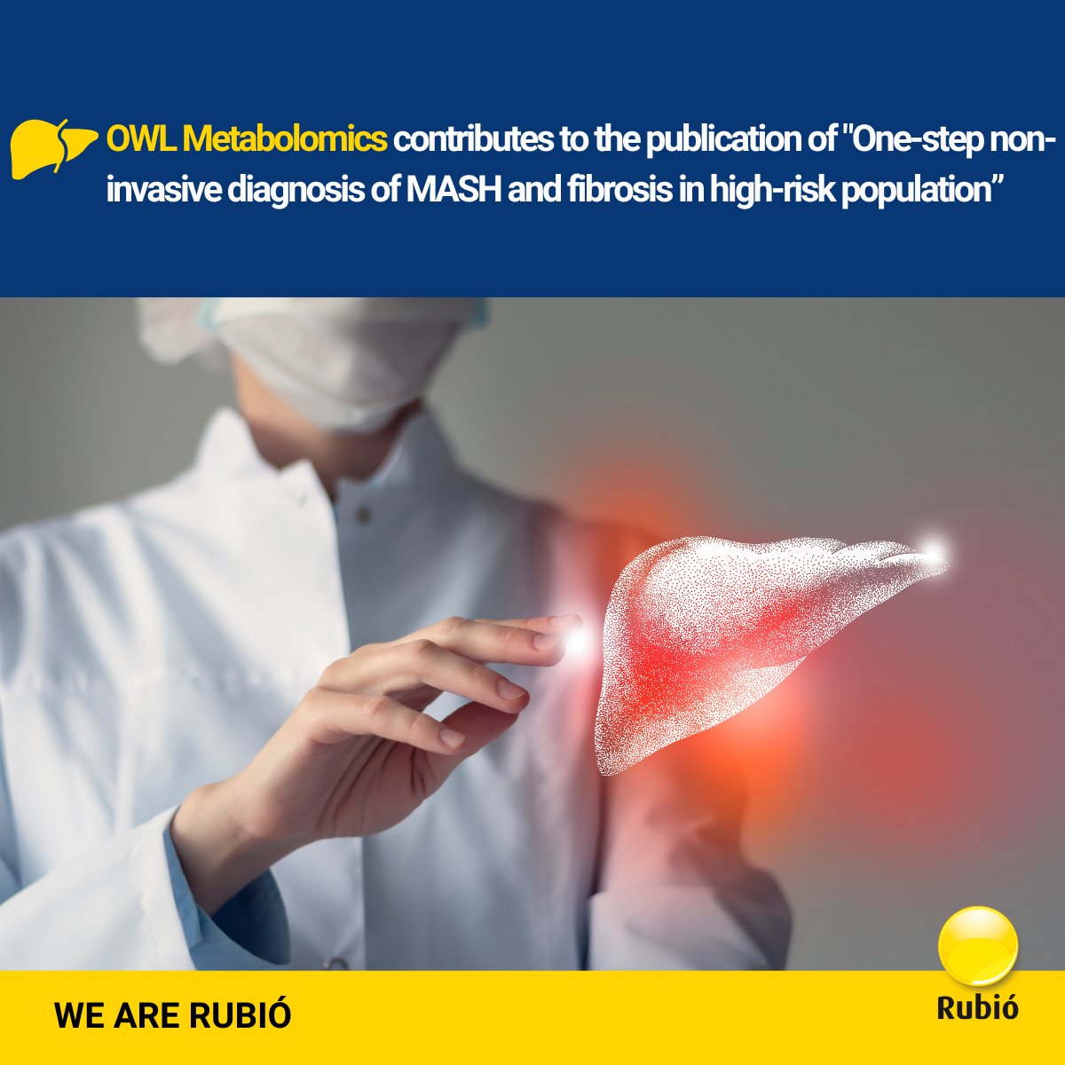 Rubió (@labrubio) on Twitter photo Rubió Metabolomics contributed to a study in the United European Gastroenterology Journal on #NonInvasiveDiagnosis of #MASH & fibrosis using OWLiver in collaboration with Dr. <a href="/PIruzubieta/">Paula Iruzubieta</a>, <a href="/DrJavierCrespo/">Javier Crespo</a>.
🔗Read the full study here: bit.ly/46Eiop8?utm_ca…
#Hepatology #NITs Rubió Metabolomics contributed to a study in the United European Gastroenterology Journal on #NonInvasiveDiagnosis of #MASH & fibrosis using OWLiver in collaboration with Dr. <a href="/PIruzubieta/">Paula Iruzubieta</a>, <a href="/DrJavierCrespo/">Javier Crespo</a>.
🔗Read the full study here: bit.ly/46Eiop8?utm_ca…
#Hepatology #NITs