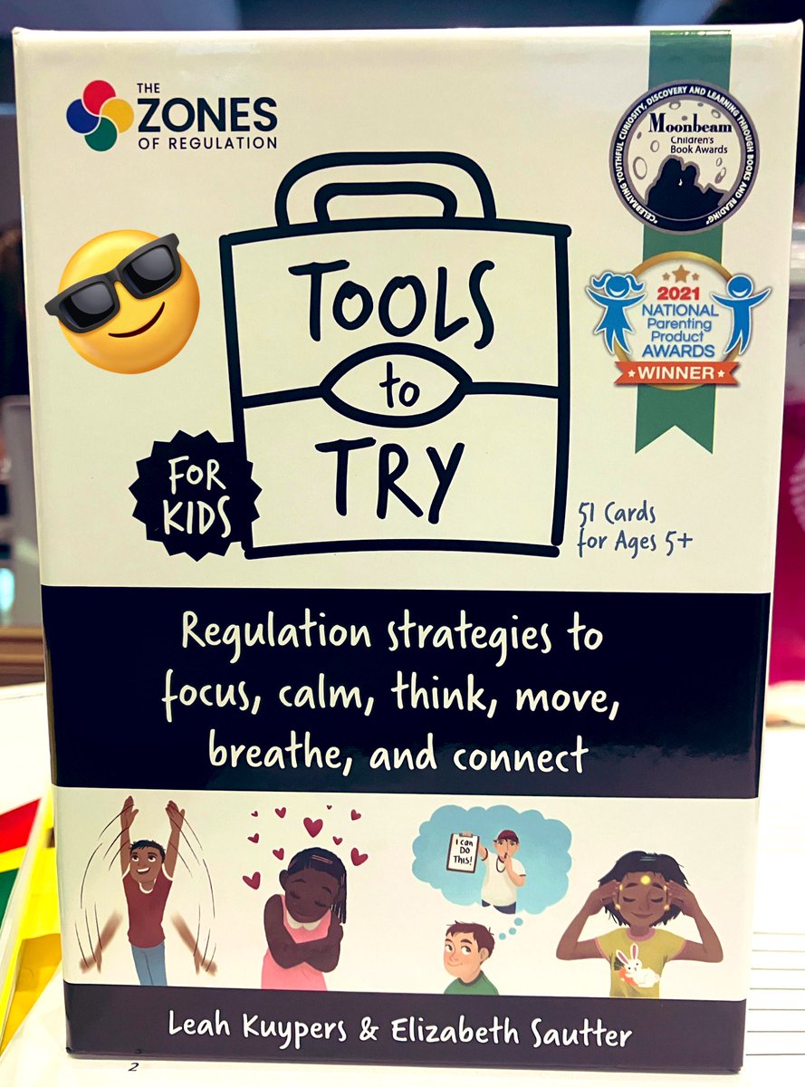 Excited to continue working with students through the support of <a href="/ZonesOfReg/">Zones of Regulation</a> from <a href="/socialthinking/">Social Thinking</a>. Thank you for the swag and the “Tools to Try Cards for Kids!” 
💙💚💛❤️

<a href="/collierschools/">Collier County Public Schools</a> <a href="/SPEHAWKSNAPLES/">SPEHAWKS</a> #SchoolCounselor 🫶🏼