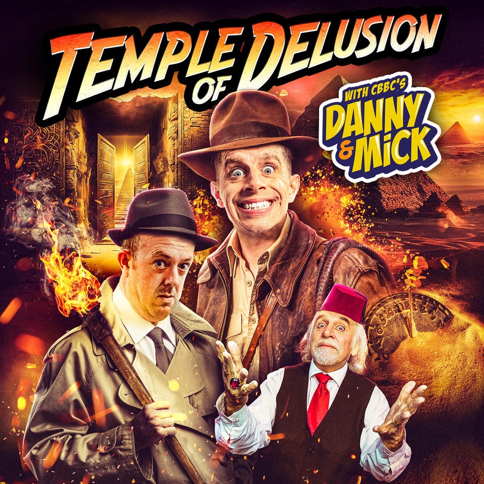 Victoria Theatre Hx (@victheatre) on Twitter photo Join us for the stars of CBBC’S #1 show Danny and Mick for TEMPLE OF DELUSION
🗓️ Sun 27, Oct @ 2pm
Fun and thrills as our hapless heroes set off on another adventure full of mistakes, pitfalls and danger!
🎟️ Tickets from £15.25
Book now at tinyurl.com/3wf9vd5e
<a href="/DannyAdams007/">Danny Adams</a> Join us for the stars of CBBC’S #1 show Danny and Mick for TEMPLE OF DELUSION
🗓️ Sun 27, Oct @ 2pm
Fun and thrills as our hapless heroes set off on another adventure full of mistakes, pitfalls and danger!
🎟️ Tickets from £15.25
Book now at tinyurl.com/3wf9vd5e
<a href="/DannyAdams007/">Danny Adams</a>