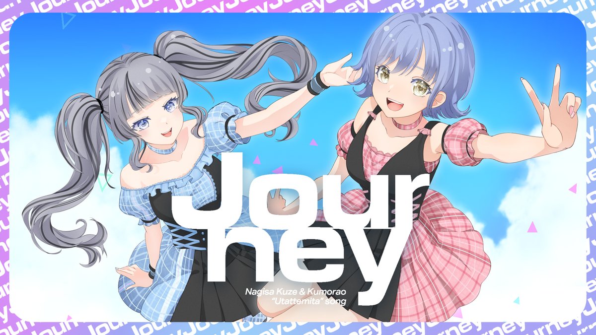 KumoRao3939's tweet photo. 『Journey / DECO*27様』  

YouTube▶️https://t.co/zh3FbjMtrY

久瀬なぎさちゃん（@NagisaKuze）と一緒にアイドルになりました！！！！

なんと動画も作ってもらっちゃったので、たくさん見て！聴いて！盛り上がって！

#歌ってみた
#歌い手MIX師さん絵師さん動画師さんPさんと繋がりたい https://t.co/exlKdwJbpE