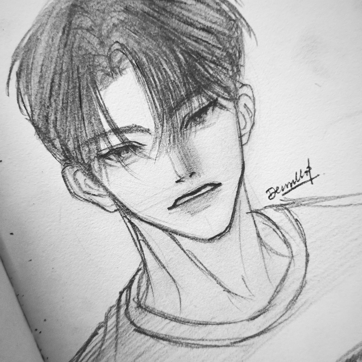 Devillust_'s tweet photo. Can anyone guess the name of the character I drew?💞 https://t.co/EVF83QeGpm