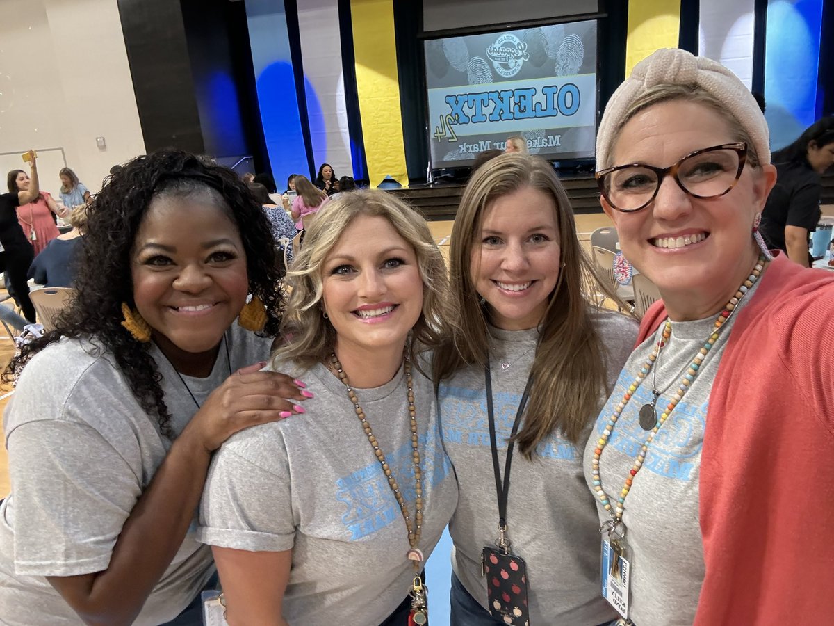CounselorKBond's tweet photo. #OLEKTX24 Starting our year off at OLE ready to #makeourmark @Mrs_Strawn @Ms_Toya1913 @OLE_Leopards @MrsDSchmitt @katyisd @KatyISDCounsel1 https://t.co/KH20RxHP77