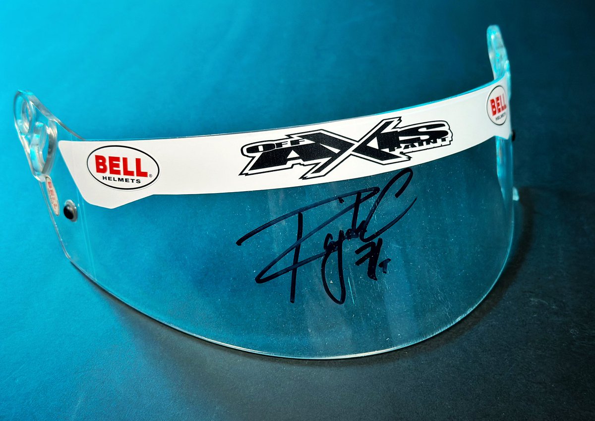 🚨 #WinItWednesday🚨

<a href="/rajahcaruth_/">Rajah Kirby Caruth</a> signed #TeamOffAxis shield

⬇️   ⬇️    ⬇️     ⬇️     ⬇️
1.Follow <a href="/OffAxisPaint/">🄾🄵🄵 🄰🅇🄸🅂 🄿🄰🄸🄽🅃</a> &amp; <a href="/rajahcaruth_/">Rajah Kirby Caruth</a> 
2. 🔁 For a chance to WIN

*winner will be drawn after Richmond truck race 😎