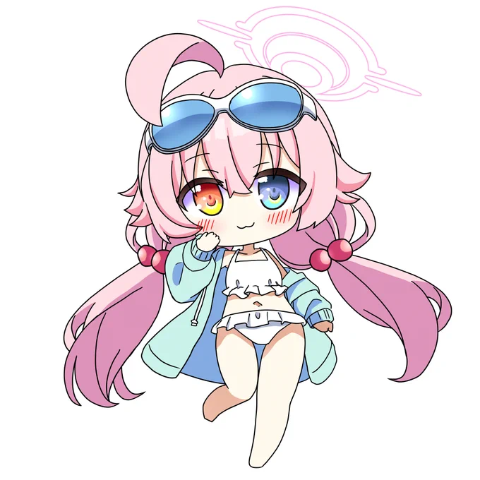 小鳥遊ホシノ(水着デフォルメ) 