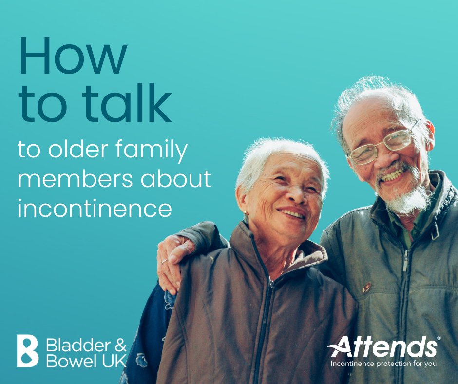 BladderBowelUK's tweet photo. Incontinence is a tough subject but it’s an important conversation to have.
In this article we discuss how to talk to a family member about incontinence, and the steps you can then take.
https://t.co/NfG3twxFAo
@AttendsUK #Incontinence #IncontinenceAwareness #SupportNetworks https://t.co/p4gwShIa9R
