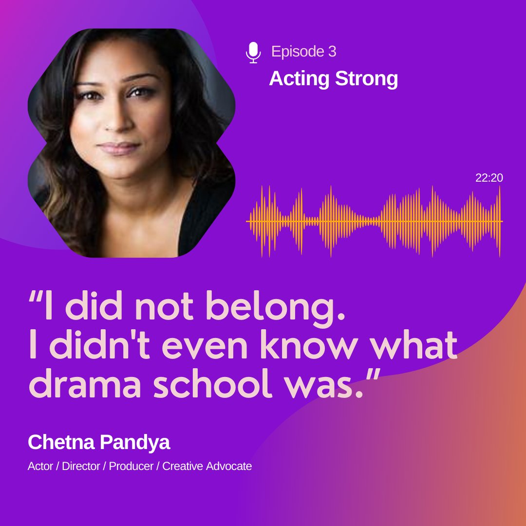 🌟🔥 Podcast Alert! Ep3 has dropped, featuring the powerhouse of passion, Heartstopper actress #ChetnaPandya on her inspirational journey and why she’s on a mission to democratize the arts. #ActingStrong #AccesstotheArts #Resilience #Actor #Heartstopper actingstrong.com
