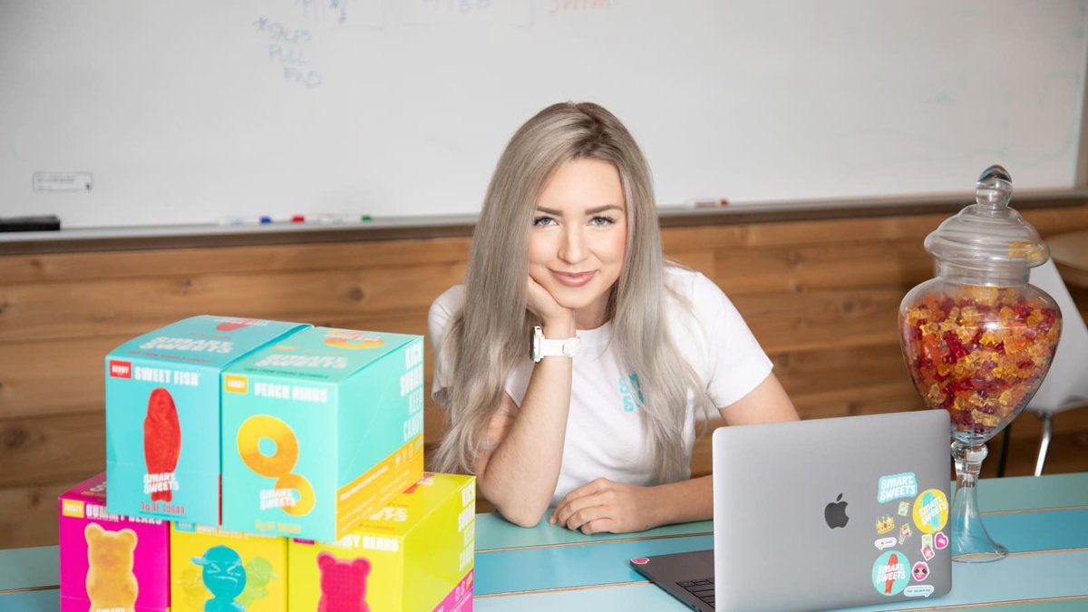 HowIBuiltThis's tweet photo. Hear how @tarabosch created @smartsweets as a 21 years old college dropout, and sold the sugar-free candy business for $360 million just 5 years after its creation
#howibuiltthis 🍬🍭🍬🍭 https://t.co/HXxwgDnDH6