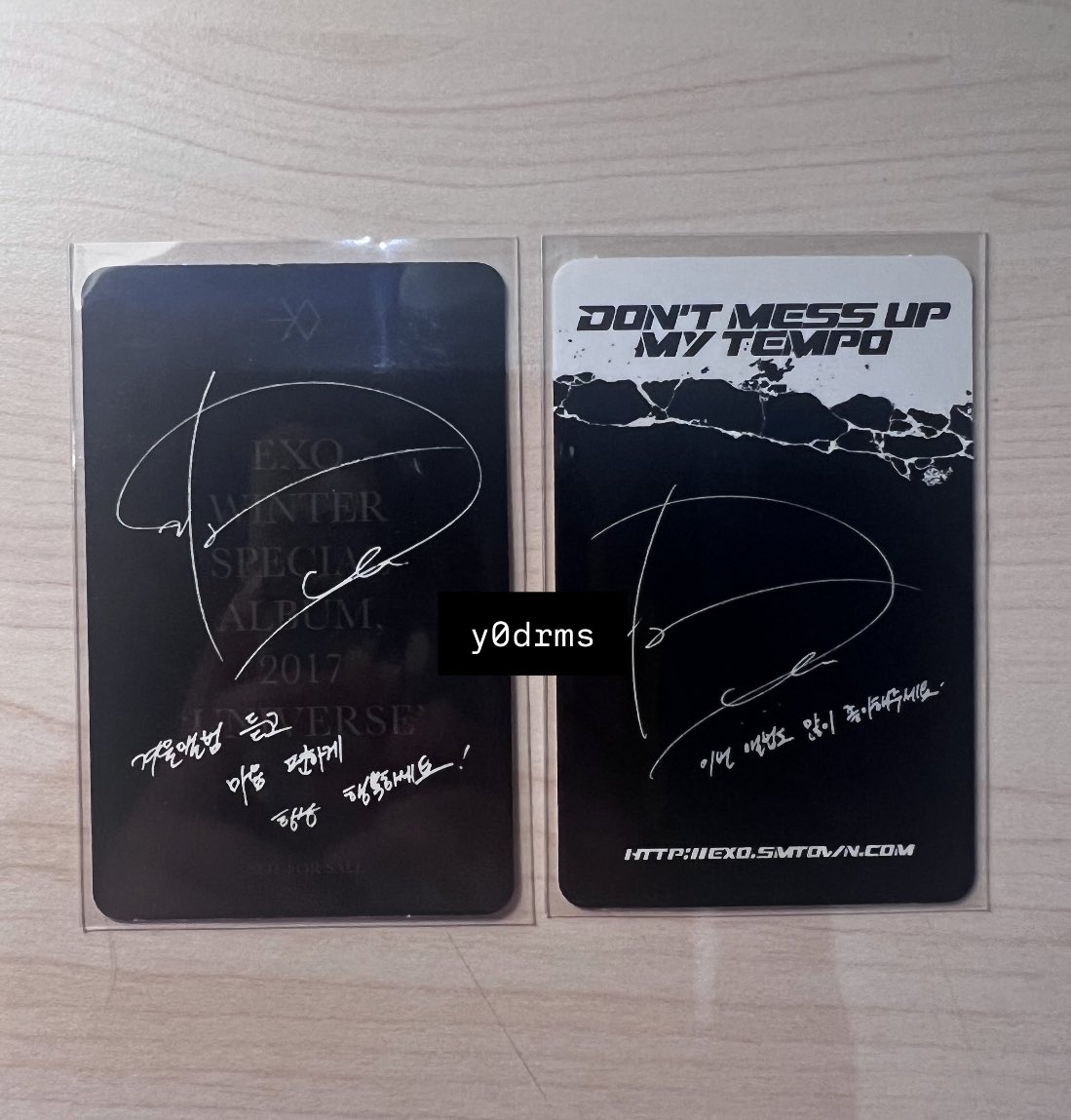 y0DRMS's tweet photo. WTS want to sell (ina only 🇮🇩)
kyungsoo exo photocard

౨ৎ don’t mess up my tempo (allegro ver)
౨ৎ universe 🥚 

take all 90k 
50k each

✨ good condition (dm for vid)
📍jakarta selatan
🍊by request

🏷️ wtb wtt pc exo d.o. do https://t.co/28uFn1Tj0o