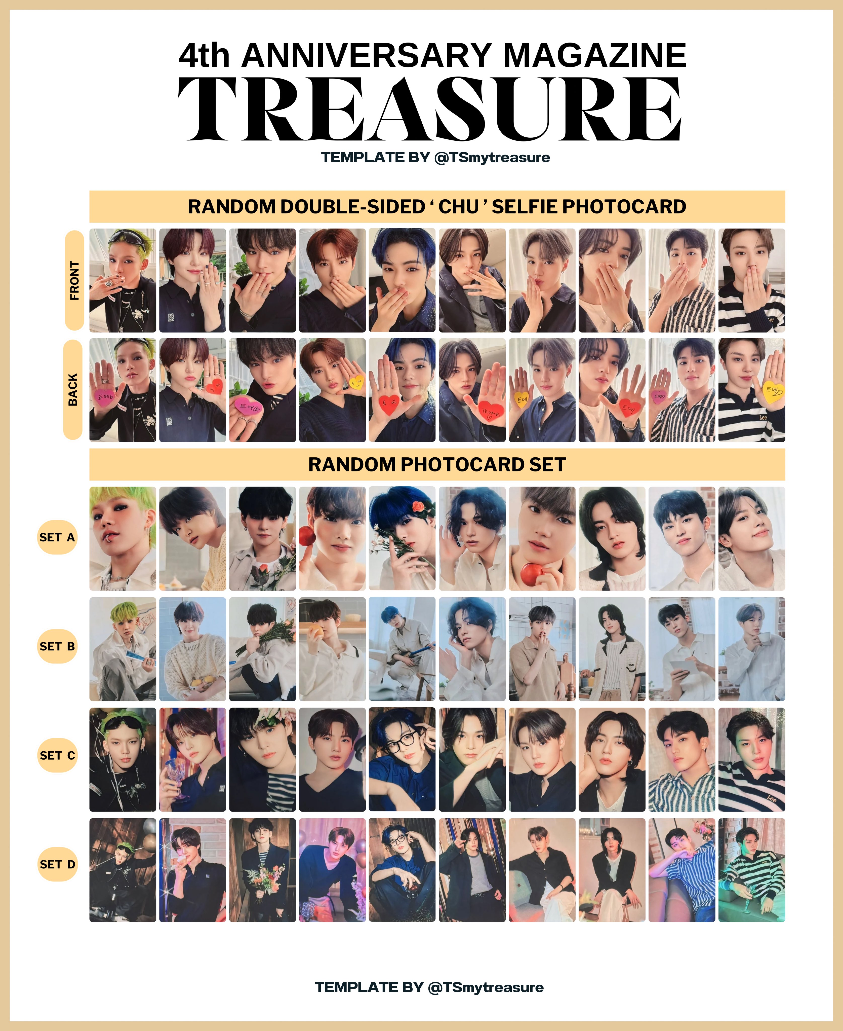 TREASURE 4th anniversary magazine アサヒ | Shop at Mercari