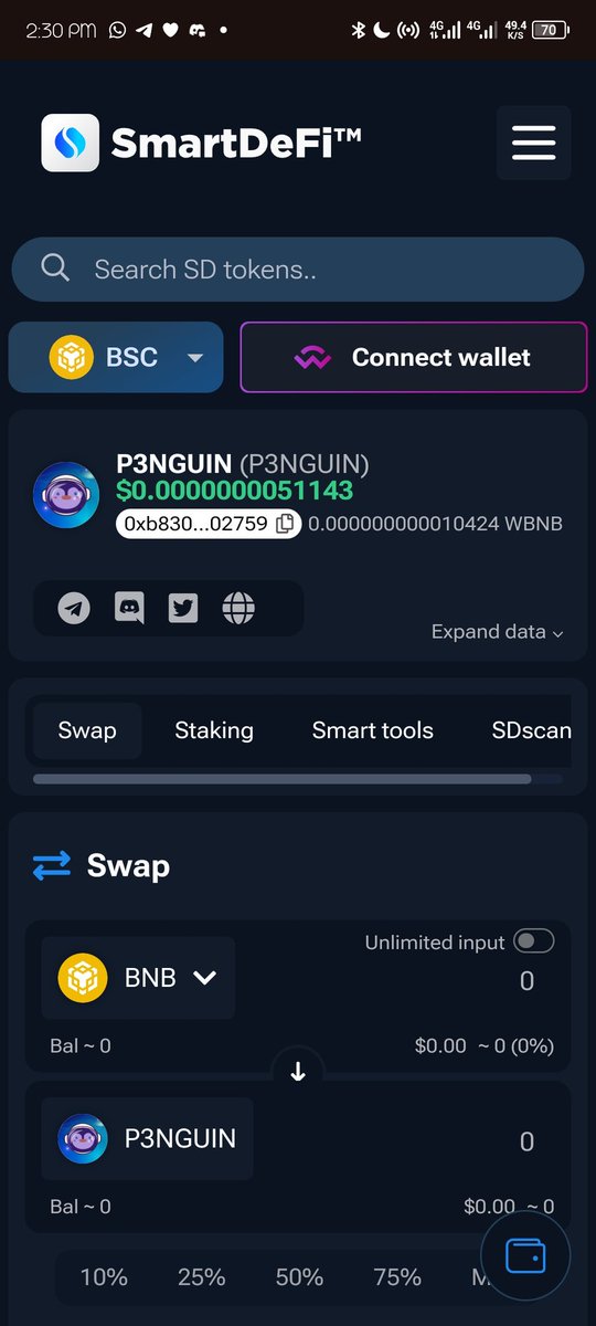 top_gamertechs's tweet photo. $P3NGUIN pulled a 19% in an hour
Bullish
#SDtokens doing massively well
https://t.co/A4r4MwktAj https://t.co/8zd95mRvpT