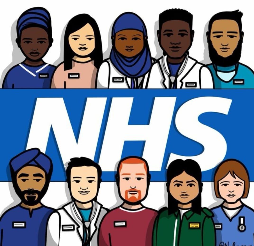 Our #NHS relies on people from around the world. Just out of theatre where staff from Brazil, India, Philippines, Italy and Nigeria all worked together to save a life. The #FarRightThugs do not represent our country.