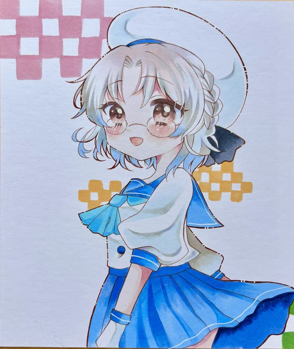 平戸ちゃん #平戸 #コピック #アナログ