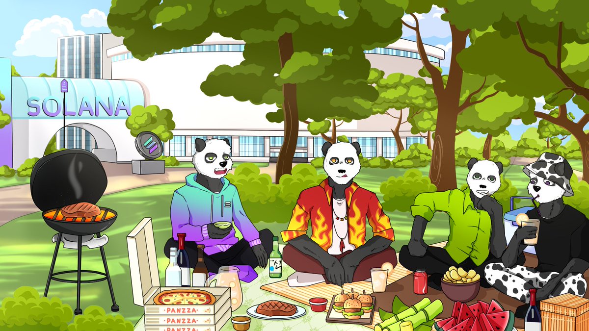 panda_sol_'s tweet image. Even Pandas need rest,  preparing for ⛏️💎

Interactions considered for $BAMBOO