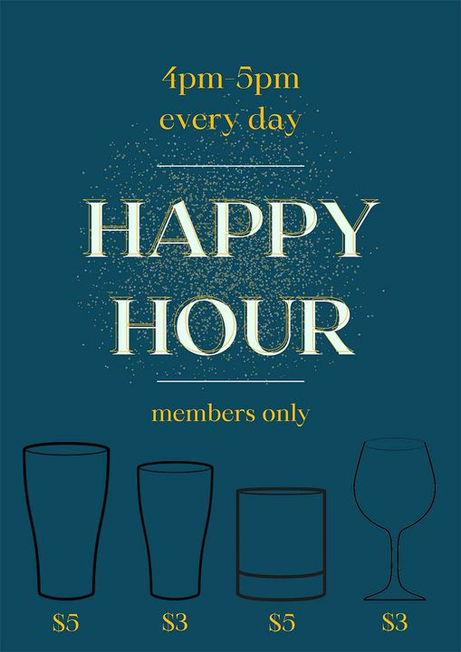 HoppersCSC's tweet photo. 🌟 Happy Hour @ Hoppers! 🍸
Head into the club and enjoy delicious drinks today with Happy Hour on wine and beer between 4-5pm 🍷🍺
For this and other great membership benefits sign up to Hoppers Crossing Sports Club today 💡
#hopperscrossingsportsclub #happyhour #SportsClub https://t.co/Hsr9DqBGAn