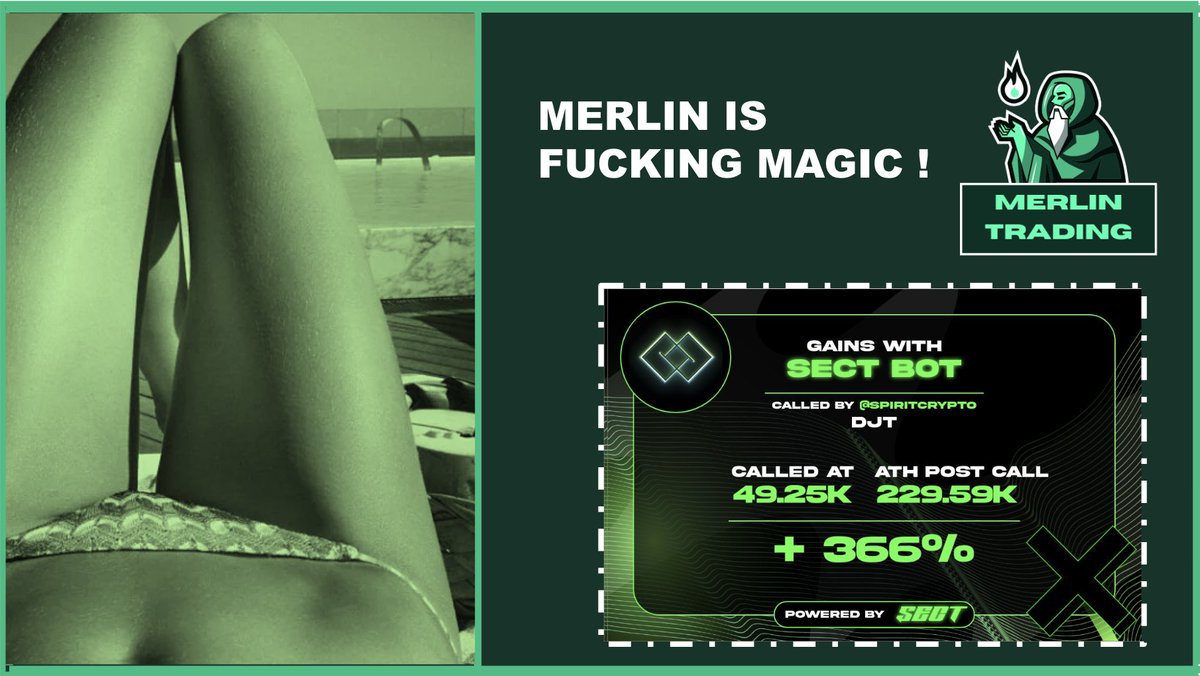 It's <a href="/Merlin4trading/">Merlin Trading</a> ...😊
In few minutes (again)
$DJT #solana #memecoin