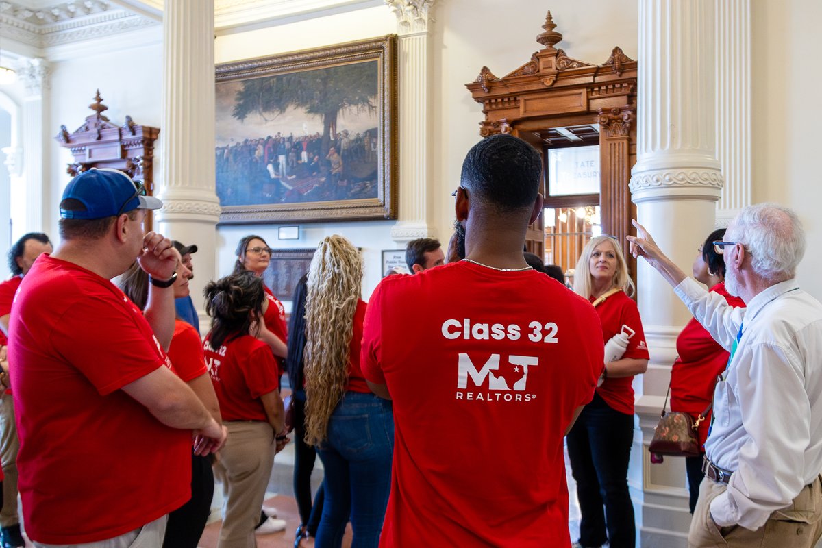 MetroTexRE's tweet image. The Texas REALTOR® Leadership Program (TRLP) Class 32 recently made their way to Austin - They got an inside look at how Texas REALTORS® and TREPAC are championing private property rights and homeownership. 🏡

#Leadership #RealEstateLeaders #Leaders #TexasREALTORS #MyMetroTex