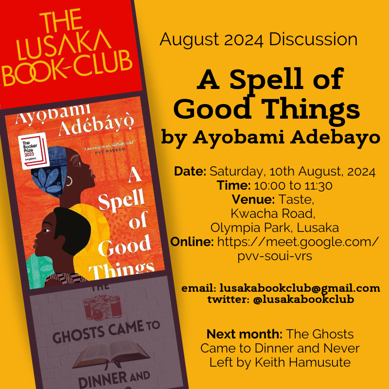 Lusaka Book Club tweet media