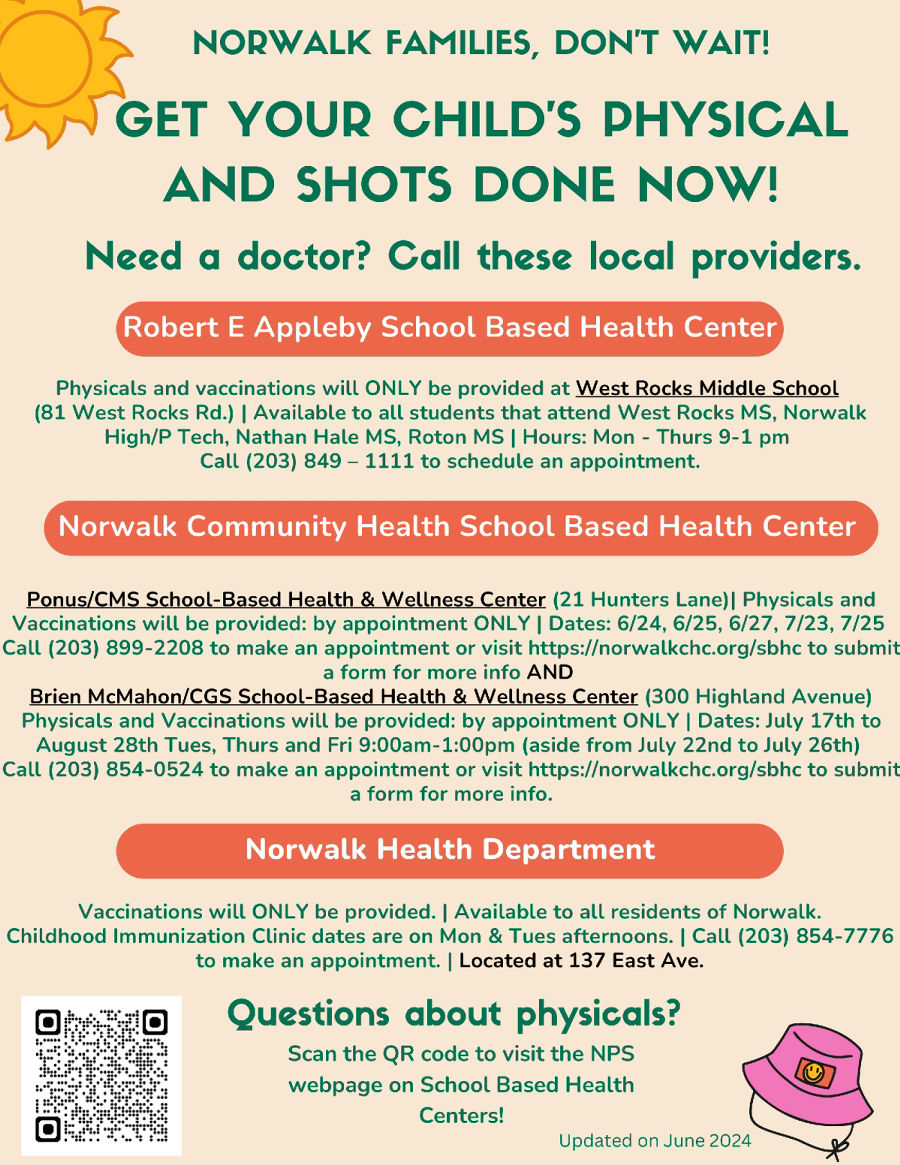 Need a doctor? School is starting soon, don't wait!