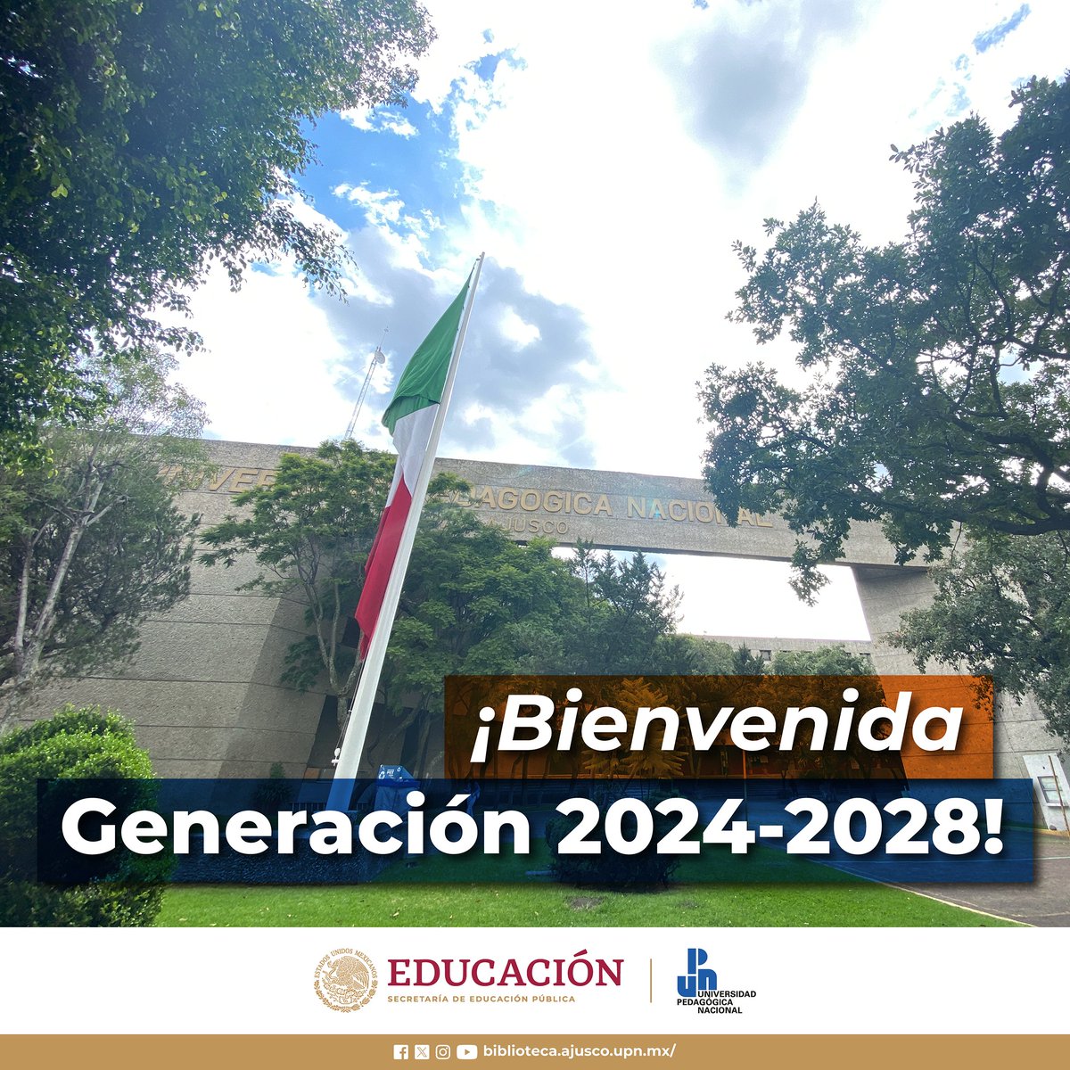 bibliogtq's tweet photo. ¡Bienvenida generación 2024-2028!

Te invitamos a conocer nuestras áreas de servicio, las colecciones que conforman el acervo y por último, los servicios presenciales y remotos con los cuales apoyamos tu formación académica.

Búscanos... ¡no te arrepentirás! https://t.co/onS7euCXhl