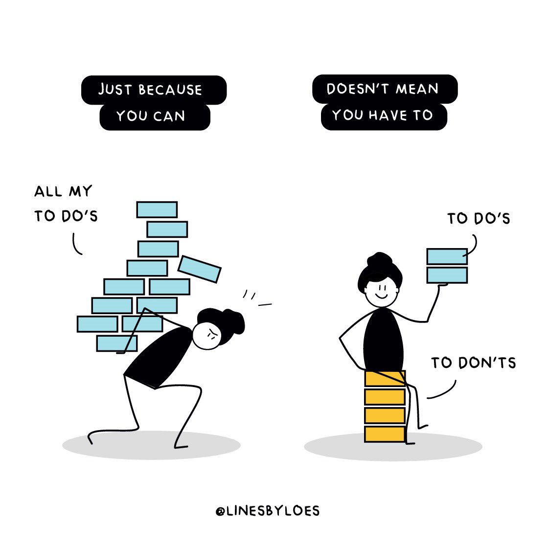 Frustrated by your overwhelming to-do list?
 
Here’s a new approach: 
 
Create your To Don't List!