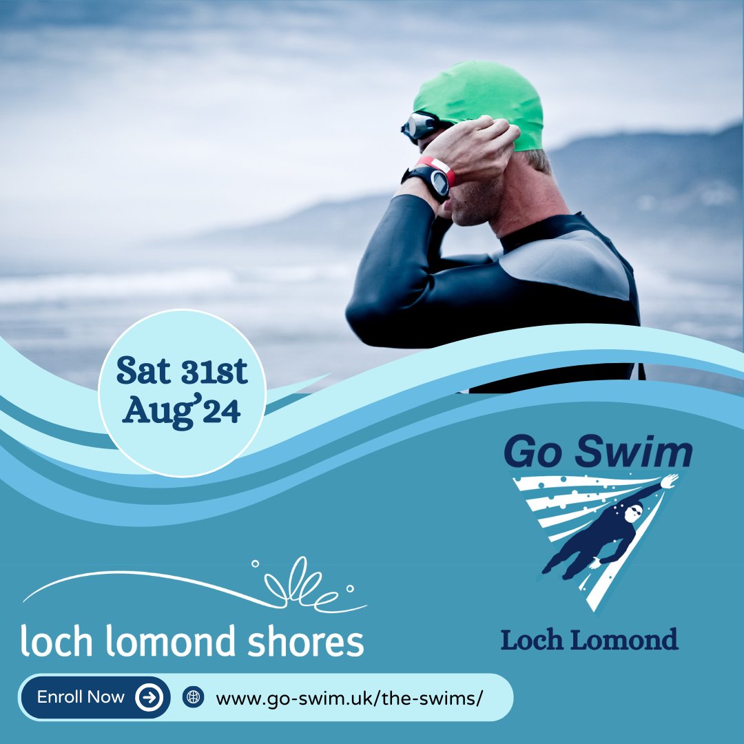 lovelochlomond's tweet photo. Fancy a dip in the stunning Loch Lomond? πββοΈπ¦
Join us for the @goswimbritain event on 31st Aug at @lochlomondshore! From 250m to 10km, there's a distance for everyone. Sign up now & experience the thrill of open-water swimming! https://t.co/nf7R2fsyXr
#LochLomond #GoSwim https://t.co/DKoMTTnvQT