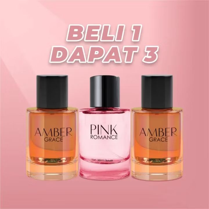 Cek Beli 1 Dapat 3 Ballerina Perfume - Parfum Wanita Aroma Pink Romance - amber Grace -  Garden Of Mirror dengan harga Rp18.000. Dapatkan di Shopee sekarang! s.shopee.co.id/7fG3qO9kFr?sha…
