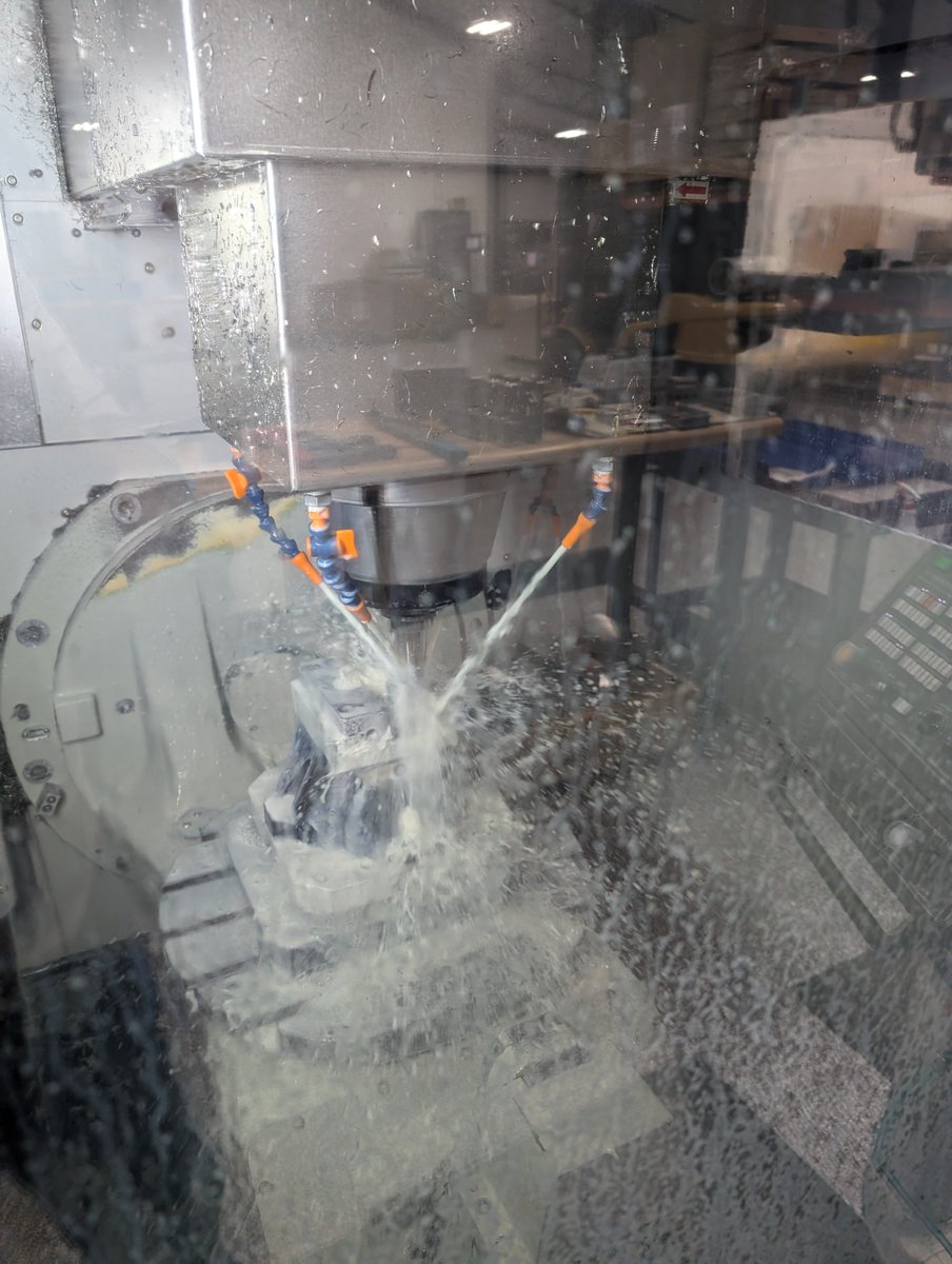 ShortActionCus's tweet photo. It's Work in Progress Wednesday! We are busting out as many Nexus Press components as possible on the @dnsolutionsamericas DVF5000. What are you working on today? Share in the comments below!
#Nexuspress, #Shortactioncustoms, #precisionrifles https://t.co/l2Ls7xukp8