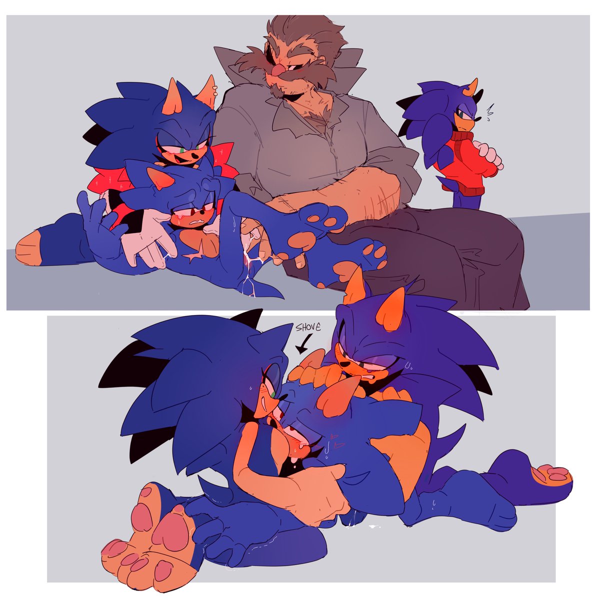 shared sonegg au with @thrasherscourge  , <a href="/SomeDivs/">🫧SonDivs 🍉 COMMS CLOSED</a> &amp; others :>