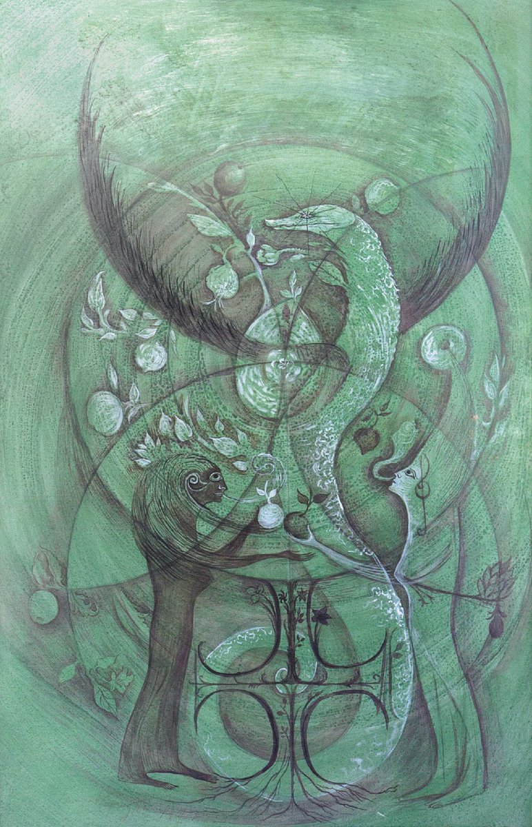 From 11.2, Per Faxneld's "Exchanging Apples" examines Leonora Carrington's painting for the women’s liberation movement Mujeres Conciencia, and how its esoteric value "fits with a new pro-mythical turn in the second-wave feminism of the early 1970s." bit.ly/46IZgXa